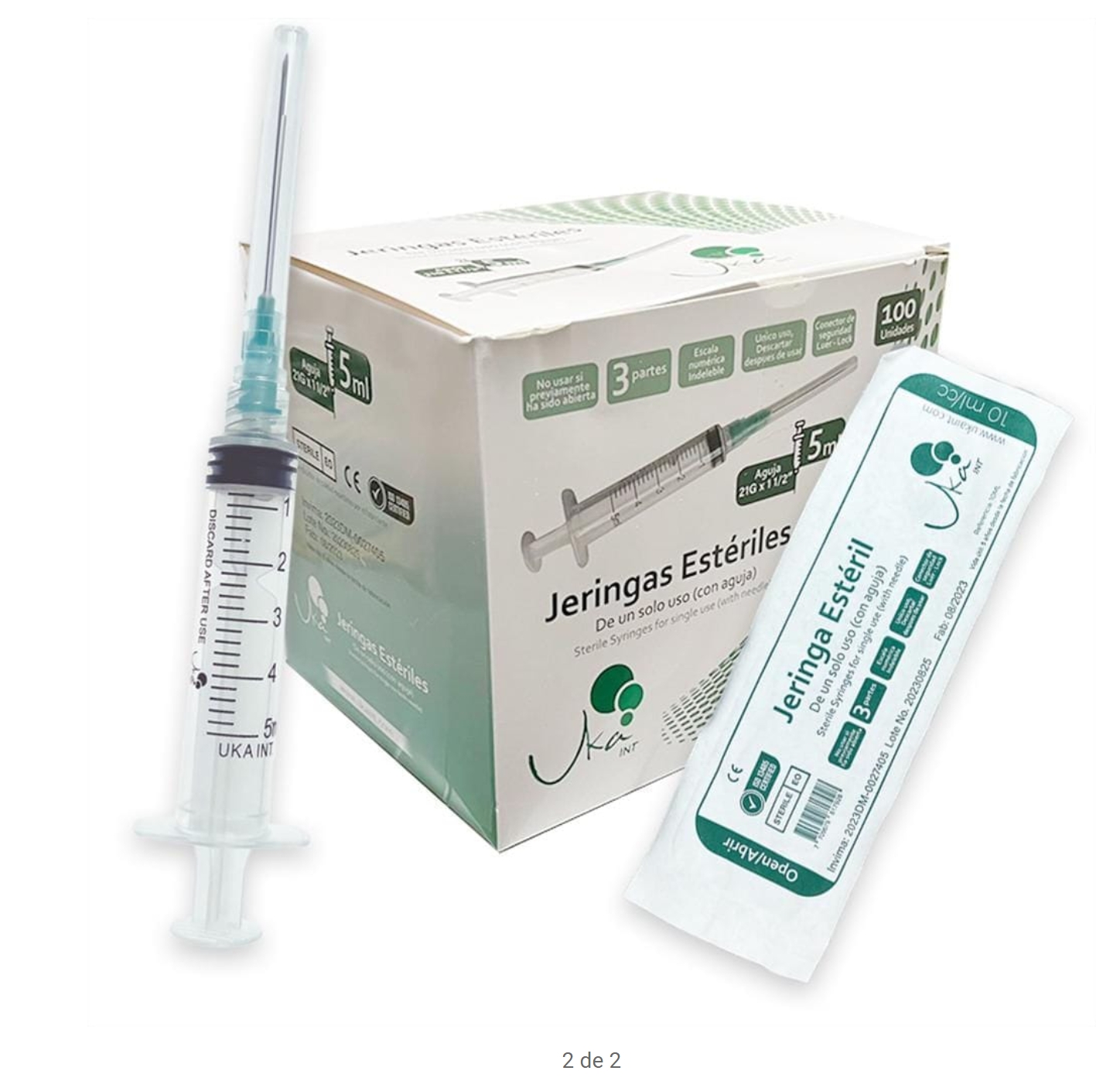jeringuillas / Caja de 100 - 5ml